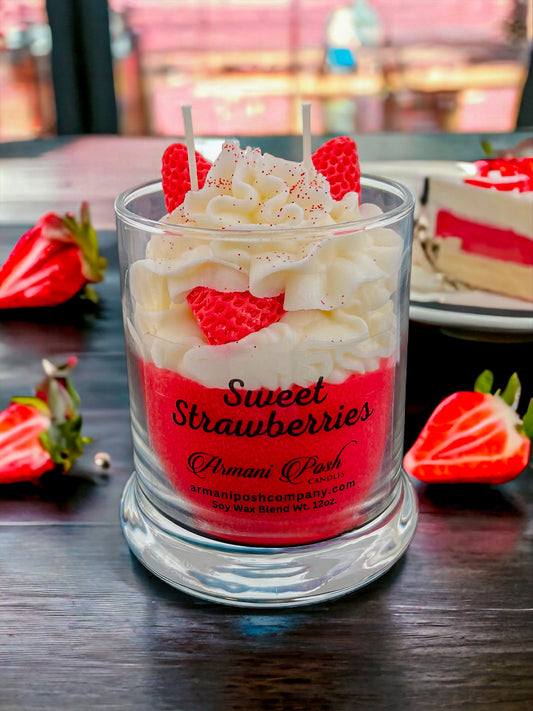 Sweet Strawberries Candle