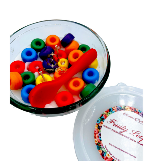 Frootloop Loops Cereal Bowl 10 oz Candle